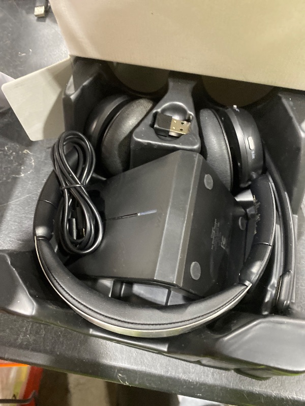 Photo 1 of Waxop Wireless Headset with Mic for Work, Bluetooth Headset with Noise Cancelling Mic & Mute Button, Wireless Headsets with Mic for Remote Workers/Office Professionals/Call Center/PC/Laptop