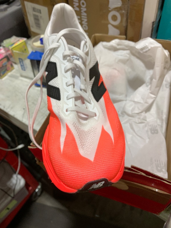 Photo 1 of New Balance Men's FuelCell SuperComp Elite V5 Running Shoe, Urgent Red/White/Black, 9 M