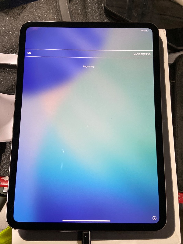 Photo 1 of Apple iPad Pro 11-inch (M5): Ultra Retina XDR Display, 256GB, Landscape 12MP Front Camera/12MP Back Camera, LiDAR Scanner, Wi-Fi 7 with Apple N1, Face ID, All-Day Battery Life — Space Black