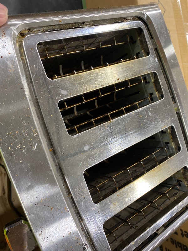 Photo 1 of BLACK+DECKER 4-Slice Toaster, Stainless Steel, TR4900SSD