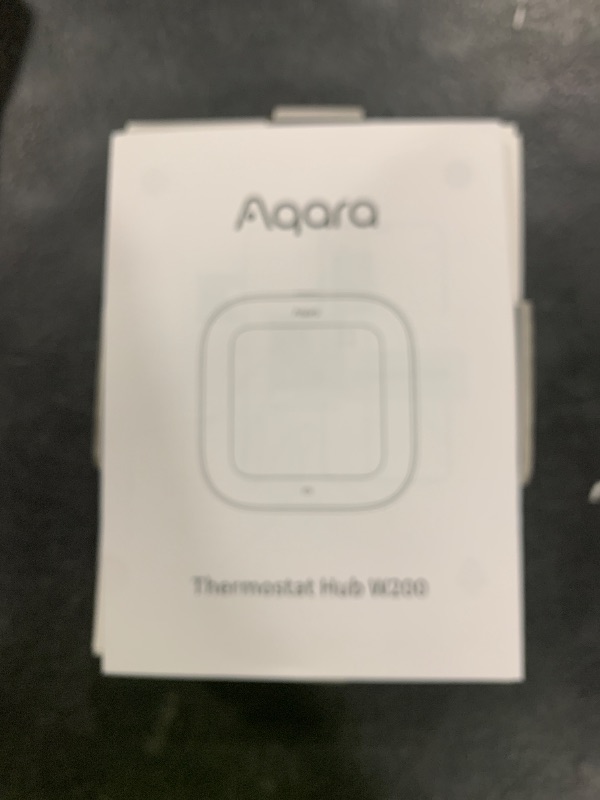 Photo 1 of Aqara Smart Thermostat W200 with Apple Adaptive Temperature & Clean Energy Guidance, 4" Touchscreen, Matter Controller, Built-in Radar Sensor, Works with Apple Home, Siri, Google Assistant, Alexa