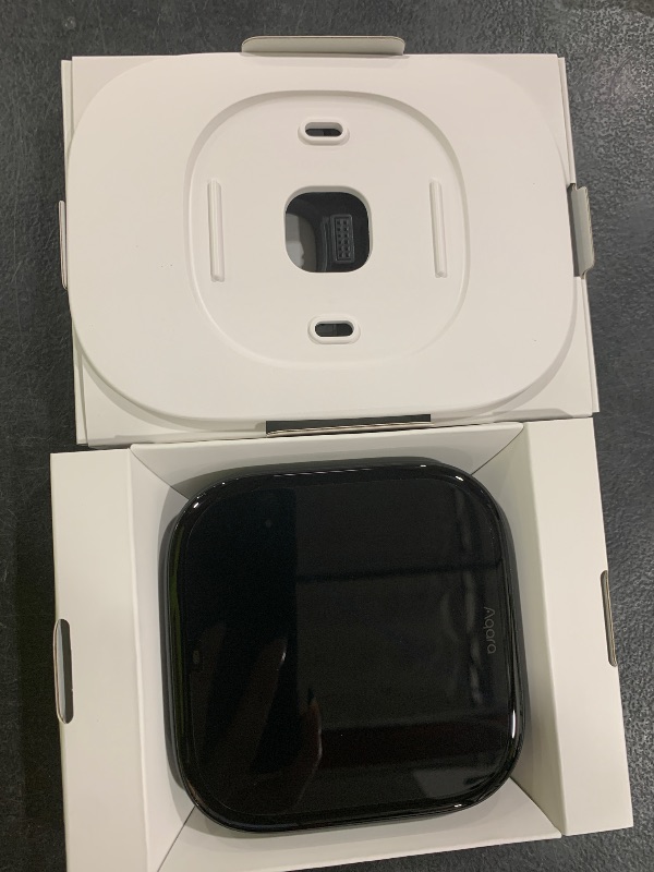 Photo 1 of Aqara Smart Thermostat W200 with Apple Adaptive Temperature & Clean Energy Guidance, 4" Touchscreen, Matter Controller, Built-in Radar Sensor, Works with Apple Home, Siri, Google Assistant, Alexa