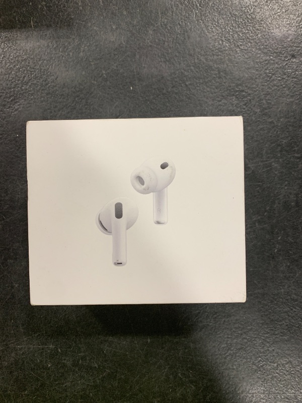 Photo 1 of Apple AirPods Pro 3 Wireless Earbuds, Active Noise Cancellation, Live Translation, Heart Rate Sensing, Hearing Aid Feature, Bluetooth Headphones, Spatial Audio, High-Fidelity Sound, USB-C Charging