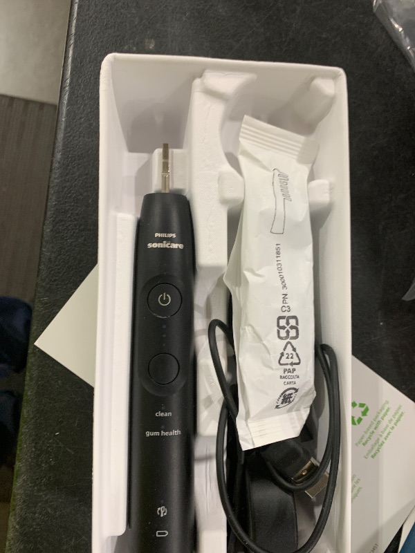 Photo 1 of Philips Sonicare 5900 Series Electric Toothbrush - Next-Generation Sonicare Technology, Pressure Sensor, 6 Brushing Settings, SmarTimer, BrushPacer, 21-Day Runtime, Black, Model HX7131/02