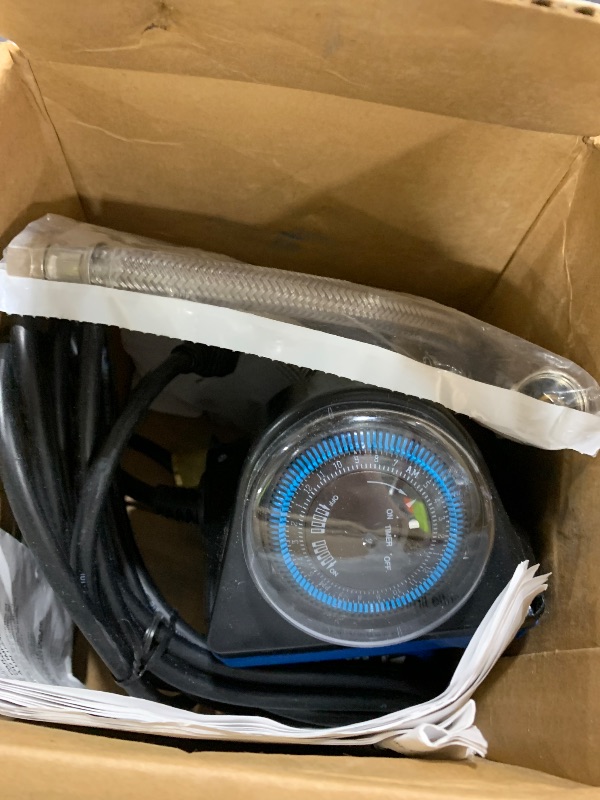 Photo 1 of Watts Heat H2O Hot Water Recirculation System w/Programmable Timer, Instant Hot Water, 3 Year Warranty, Pump, 2 Adapters, Sensor Valve, Mounting Screws, 2 Supply Lines, Easy DIY Install (0955805)