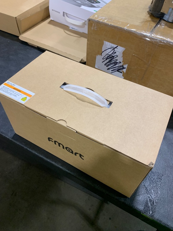 Photo 1 of FMART T9Pro Window Cleaning Robot - 3800PA, Ultrasonic Water Spray, AI Path Planning, AI Edge Detection Window Cleaner Robotic with Remote Control & 10 Cloths - Deep Clean Windows, Tiles