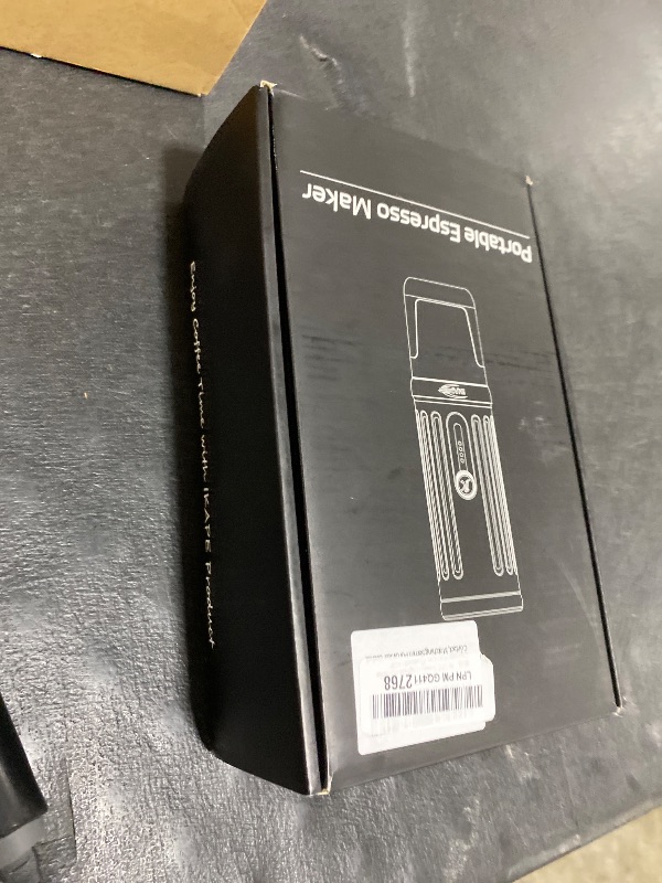 Photo 1 of IKAPE Newly KAPO K2 Pro Portable Espresso Machine with Bl uetooth APP Connect & 58mm Bottomless Basket, Electric Coffee Maker 20 Bar Pressure, for Home, Travel, Camping