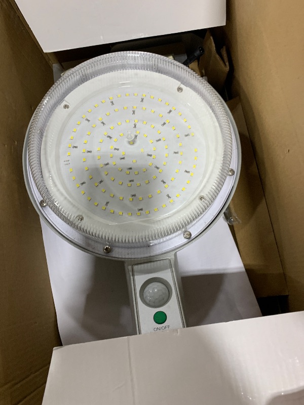 Photo 1 of HALO Solar Powered High Brightness 10000 Lumens Motion Activated Outdoor LED Security Area Light