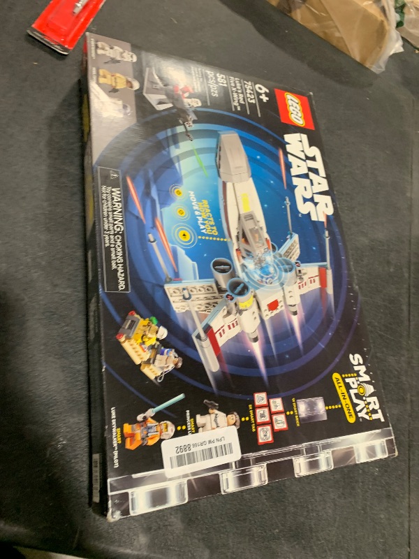 Photo 1 of LEGO Star Wars SMART Play: Luke’s Red Five X-Wing Interactive Building Toy - All-in-One Set - Reacts to How You Move and Play with a SMART Brick - Gift for Boys, Girls, Kids Ages 6+ - 75423