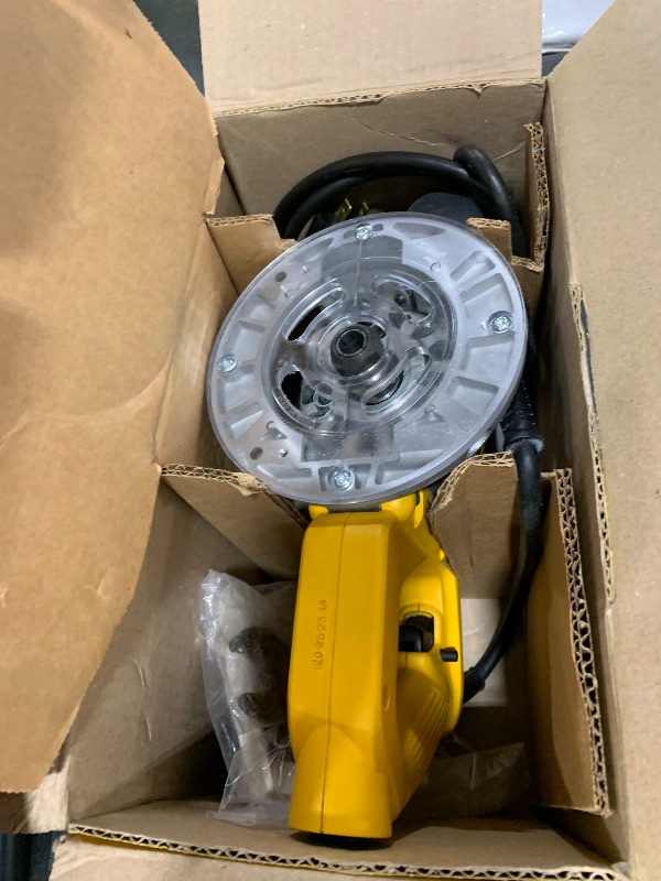 Photo 1 of DEWALT Router, Variable Speed, D-Handle, Soft Start, 2-1/4 HP (DW618D)