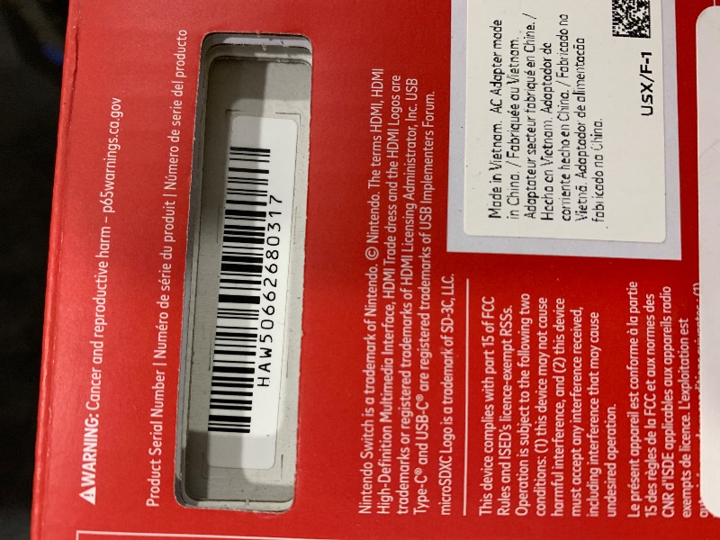 Photo 1 of Nintendo Switch 2 System(System not included view picture only casing and charger)