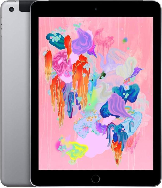 Photo 1 of  Apple iPad A1954  6th Generation (2018) 9.7-inch iPad with Wi-Fi + Cellular connectivity,(View Clerk Notes) 