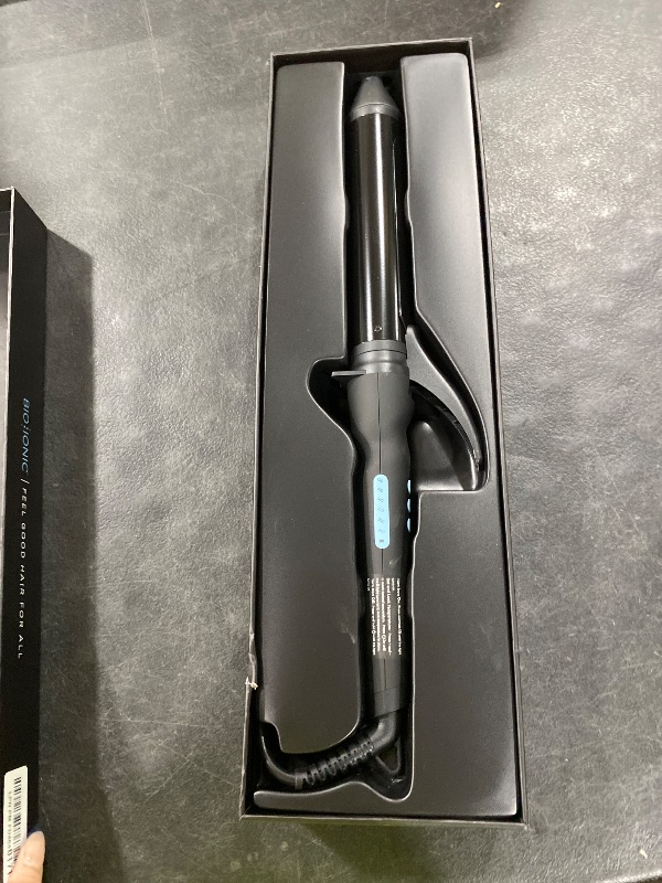 Photo 1 of Bio Ionic Long Barrel Styler, 1.5 inch Extended Curling Iron with Moisture Heat Technology & NanoIonic MX, Versatile Curling Wand with Longer Barrel Best for Soft Curls