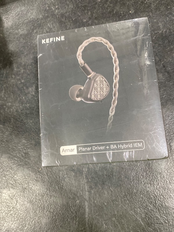 Photo 1 of Kefine Arnar 14.5mm Planar Magnetic & Knowles BA Drivers IEM Earphones, Hybrid in-Ear Monitors, HiFi Earbuds with 3 Tuning Nozzles, Detachable Silver-Plated Cable,3.5mm/4.4mm Interchangeable Plugs