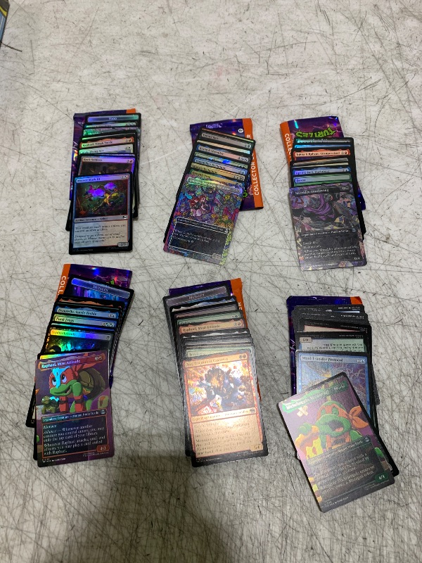 Photo 1 of Magic: The Gathering | Teenage Mutant Ninja Turtles - Collector Booster Box | 12 Packs | Collectible Trading Card Game