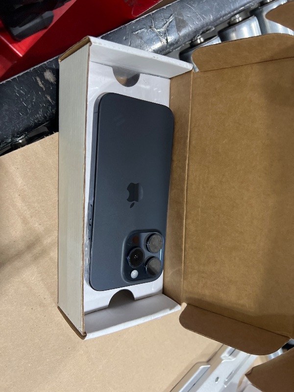 Photo 1 of Apple iPhone 15 Pro, 128GB, Blue Titanium - Unlocked (Renewed)