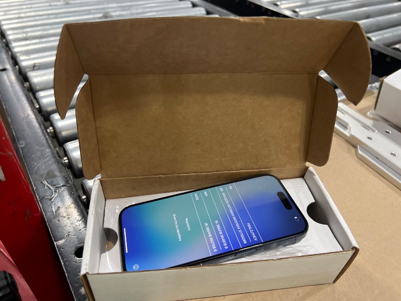 Photo 1 of Apple iPhone 15 Pro, 128GB, Blue Titanium - Unlocked (Renewed)
