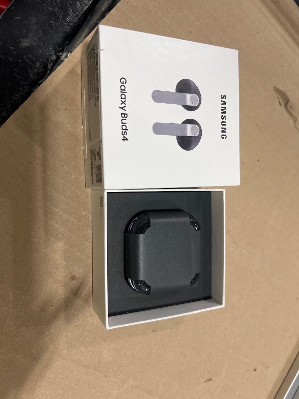 Photo 1 of Samsung Galaxy Buds 4 (2026) AI True Wireless Bluetooth Earbuds, Noise Cancelling, Hi-Res Audio, 1-Way Speaker, New Fit, IP54, Live Translation, Black [US Version, 2 Yr Warranty]