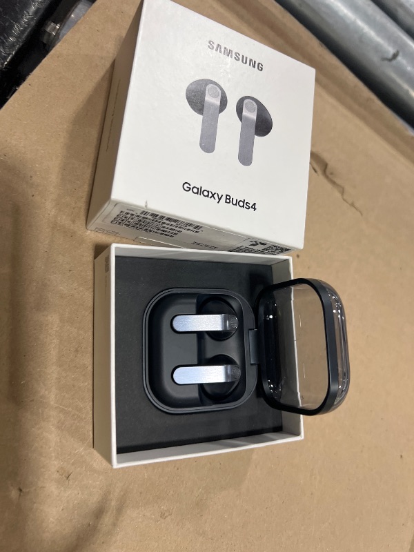 Photo 1 of Samsung Galaxy Buds 4 (2026) AI True Wireless Bluetooth Earbuds, Noise Cancelling, Hi-Res Audio, 1-Way Speaker, New Fit, IP54, Live Translation, Black [US Version, 2 Yr Warranty]