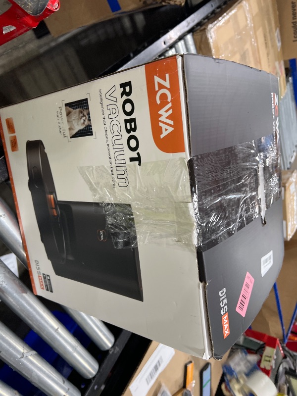 Photo 1 of ZCWA Robot Vacuum and Mop Combo, 10000Pa Max Suction, Robotic Vacuum with LiDAR Navigation Smart Mapping, 90 Day Self-Emptying, 160 Min Runtime, 3.5L Dust Bin, Ideal for Hard Floor