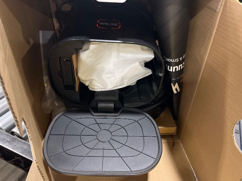 Photo 1 of ZCWA Robot Vacuum and Mop Combo, 10000Pa Max Suction, Robotic Vacuum with LiDAR Navigation Smart Mapping, 90 Day Self-Emptying, 160 Min Runtime, 3.5L Dust Bin, Ideal for Hard Floor