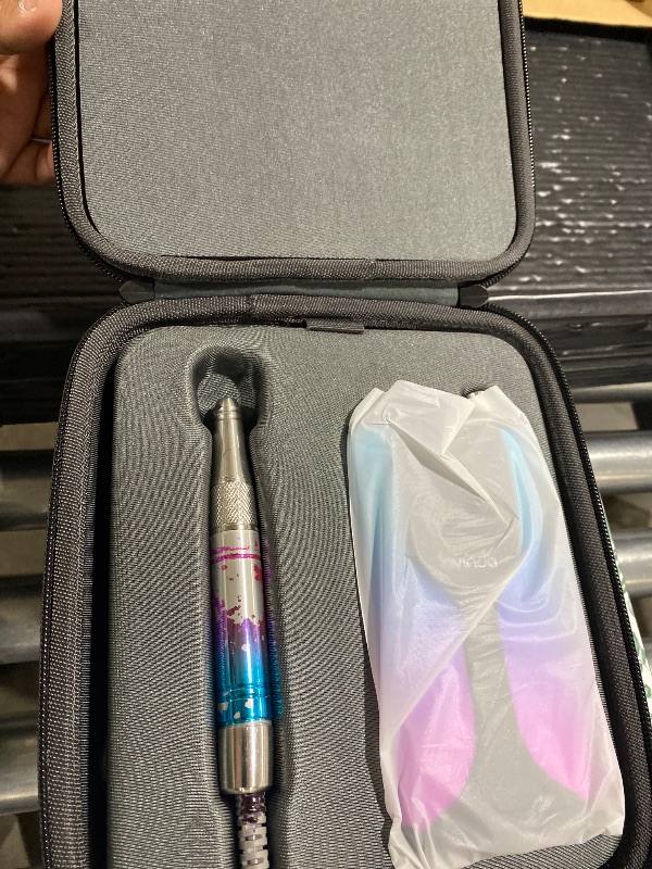 Photo 1 of ITEM IS MISSING PARTS. UNSURE WHAT PARTS ARE MISSING.----------NON-FUNCTIONAL, PARTS ONLY
----------Lavinda Professional Rechargeable Nail Drill Machine, Cordless 35,000RPM Skyspace Brushless Nail Drill, Portable Electrical Nail File for Acrylic Nails wit