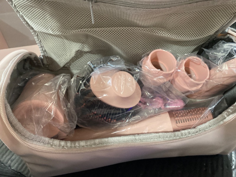 Photo 1 of 5 in 1 Hot Air Styler Wrap - High-Speed Hair Dryer, Volumizing Brush with Auto Curlers, Fast Drying & Frizz-Free Styling Straightening, No Heat Damage, Includes Travel Bag, Gift for Women