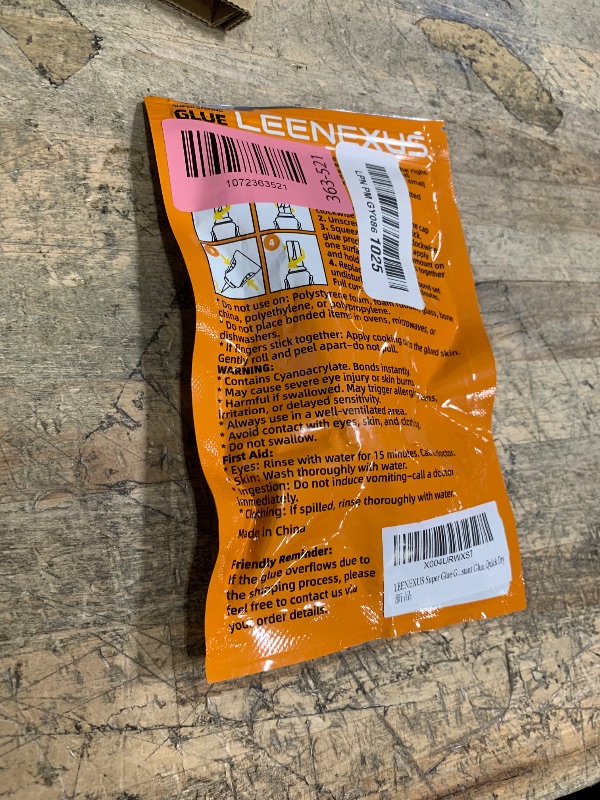 Photo 1 of ?High Strength & Precision Control?Super Glue for Ceramic, 5g Clear CA Glue Gel with Micro-Anchor Tech for Porcelain Plastic Metal ETC | Quick Dry&Low Odor Multi-Purpose Instant Adhesive for Home Fix