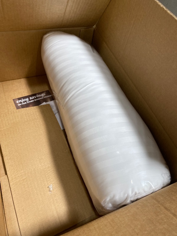 Photo 1 of  Pillows Standard/Queen Size Set of 2 - Original Soft Down Alternative Pillow for Sleeping - Soft Support for Back, Stomach or Side Sleepers