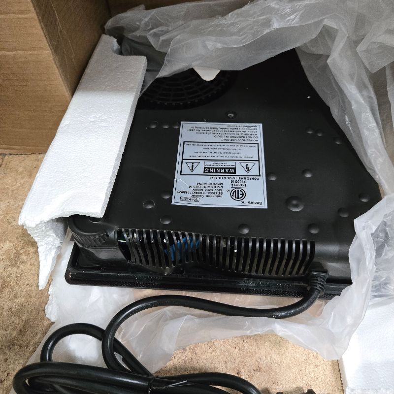 Photo 1 of **PARTS ONLY**Duxtop 1800W Portable Induction Cooktop Countertop Burner, Gold 8100MC/BT-180G3