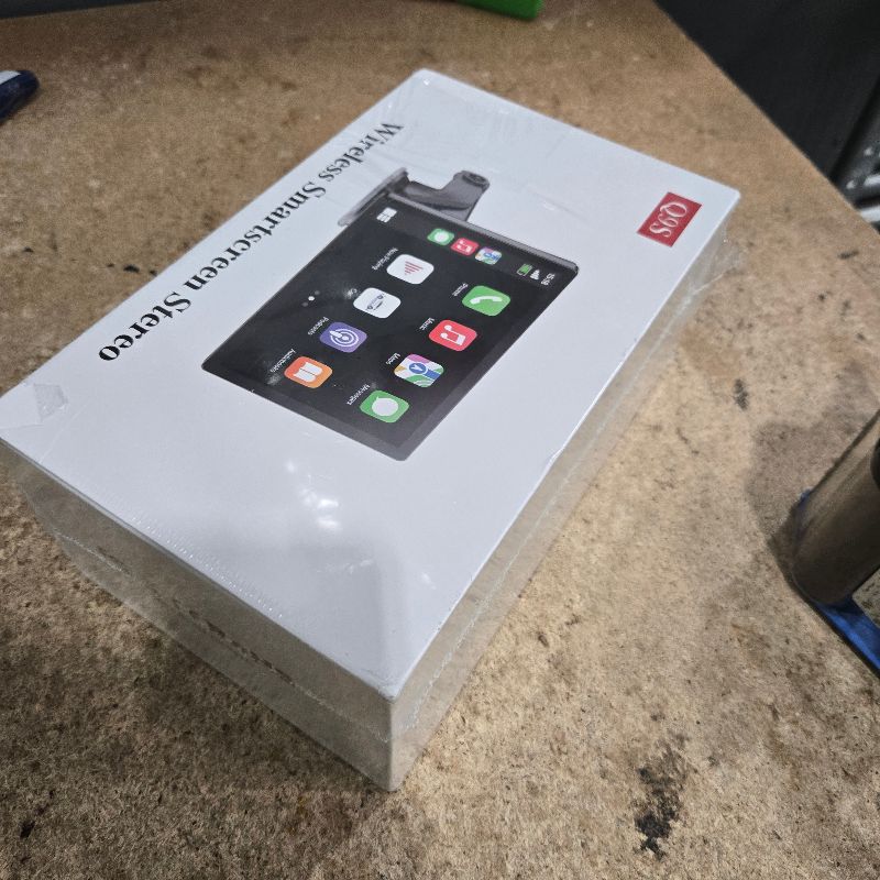 Photo 1 of **FACTORY SEALED** 9" Wireless Apple Carplay Screen for Car with 4K Dash Cam, Portable Apple Carplay & Android Auto with 1080p Backup Camera DVR, Voice Control/GPS Navigation/Mirror Link/BT