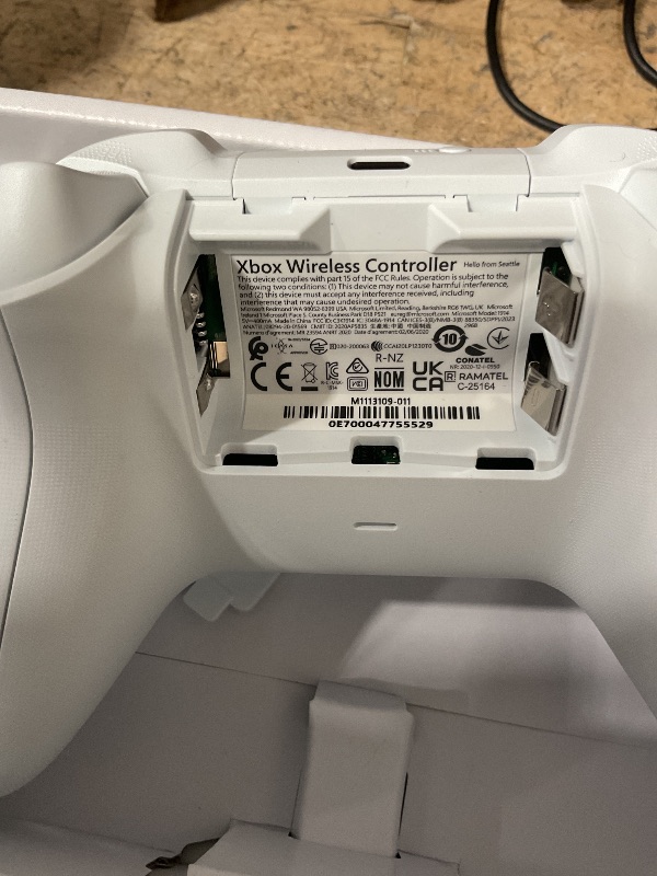 Photo 1 of **PARTS ONLY, POWERS ON BUT NOT FULLY FUNCTIONAL** Xbox Series S - All Digital Gaming Console - 512GB SSD - Includes Wireless Controller - 120FPS - Robot White