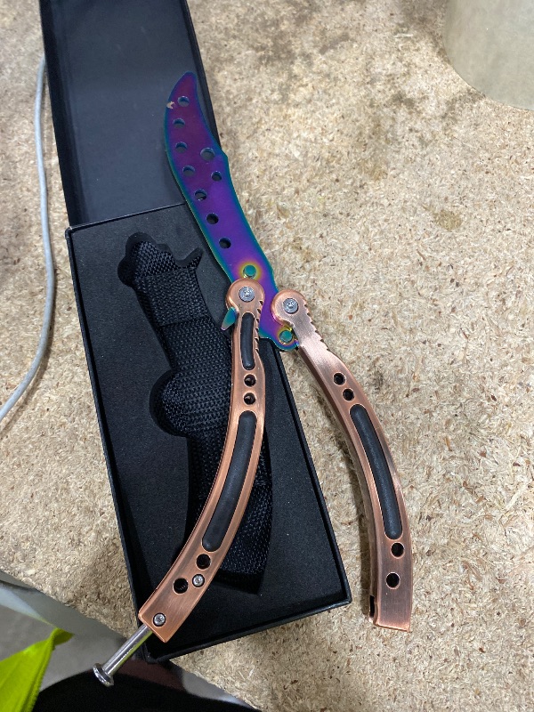 Photo 1 of
Knivesmatter csgo Butterfly Knife Advanced Trainer, 5th Gen, Custom made