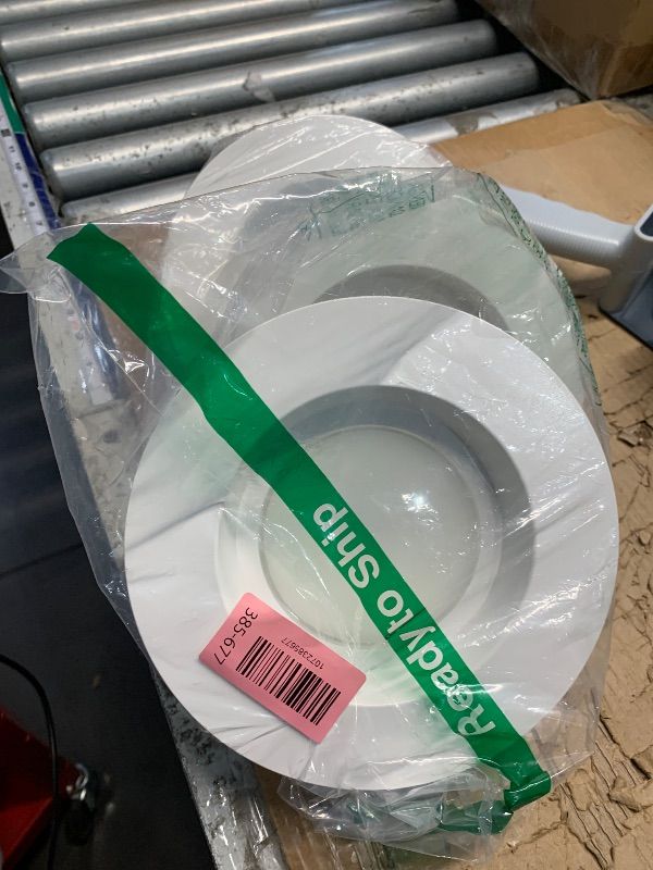 Photo 1 of ***SEE NOTES***Amico 4 Pack 5/6 inch 5CCT LED Recessed Lighting, Dimmable, 12.5W=100W, 950LM, 2700K/3000K/4000K/5000K/6000K Selectable, Retrofit Can Lights with Baffle Trim, IC Rated - ETL & FCC, White