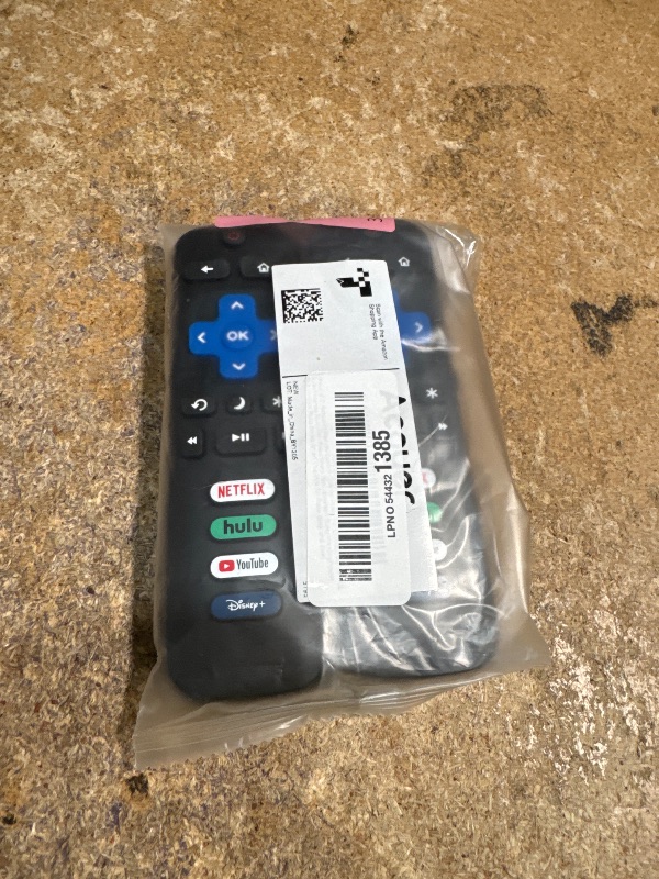 Photo 1 of (Pack of 2) Replacement Remote Control Only for Roku TV, Compatible for TCL Roku/Hisense Roku/Onn Roku/Sharp Roku/Element Roku/Westinghouse Roku/Philips Roku Smart TVs (Not for Roku Stick and Box)