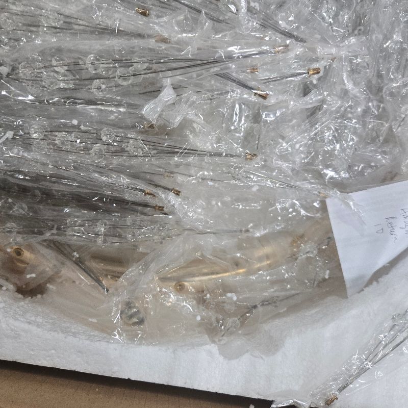 Photo 1 of ***incomplete***
Wellmet Firework Chandelier 2 Tier 38 inch, Modern Crystal Chandelier Gold Dandelion Light Fixture, Mid Century Round Ceiling Lighting for Dining Room, Foyer, Living Room, Bedroom, Hallway, Entryway