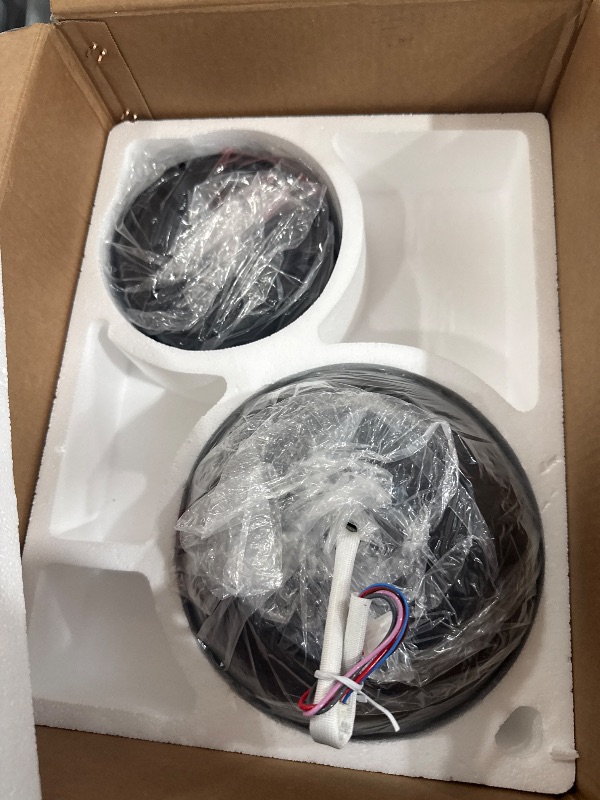 Photo 1 of ***MISSING PARTS***
putroad 42 Inch Ceiling Fans with Lights: Low Profile Ceiling Fan with Light and Remote - Flush Mount Ceiling Fan 3 Blades 6 Speeds Reversible 3CCT Dimmable for Bedroom Living Room Indoor,Black