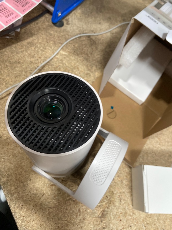 Photo 1 of ?Built-in Apps?Mini Projector with Wifi and Bluetooth, Support 4K, Portable Projector, 5W Sound Base Speaker, 200 ANSI, Android, Auto Vertical Keystone 210° Rotatable Proyector