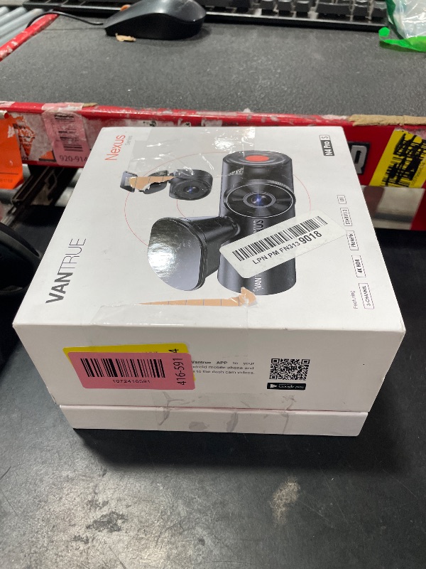 View 5 of ***MISSING PARTS***
Vantrue N4 Pro S 4K 3 Channel Dash Cam for Truck, 4K+1080P+2.5K Front Inside Rear Camera, Triple STARVIS 2 HDR IR Night Vision, IP67, Voice Control, Parking Mode, GPS, Wi-Fi, Support 1TB (RC09) Not the same camera shown in stock photo