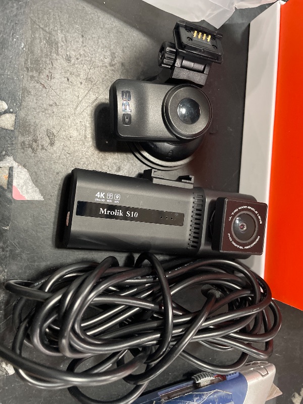 View 2 of ***MISSING PARTS***
Vantrue N4 Pro S 4K 3 Channel Dash Cam for Truck, 4K+1080P+2.5K Front Inside Rear Camera, Triple STARVIS 2 HDR IR Night Vision, IP67, Voice Control, Parking Mode, GPS, Wi-Fi, Support 1TB (RC09) Not the same camera shown in stock photo