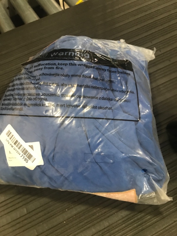 Photo 1 of 1 Pack Royal Blue Table Clothes for 6 Foot Rectangle Tables, One-Piece Wrinkle Resistant Stretch Spandex Table Covers with Skirt for Event Banquet Wedding Birthday Party