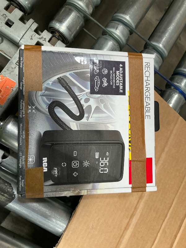 Photo 1 of "Rca inflatable tire inflator with auto sensor"