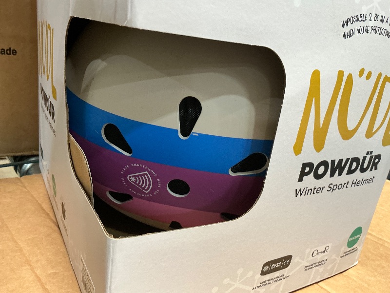 Photo 1 of "Nudl powdur winter sport helmet "

