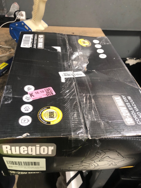 Photo 1 of ***MISSING PARTS***
Rueqior Cordless Vacuum Compatible with Milwaukee 18V Battery, 5 in 1 Handheld Electric Vacuum with 400W Powerful Motor, 46 CFM Portable Hand Vacuum for Home Pet Hair, Car (NO Battery)