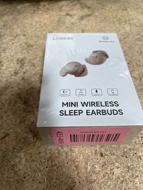 Photo 1 of ***FACTORY SEALED IN BOX**
LOBKIN Sleep Earbuds,Wireless Bluetooth 6.0 Noise Blocking Sleeping Headphones,Sleep Earphones for Side Sleepers in Ear Soft Mini Invisible Buds Comfort Fit for Sleeping Working