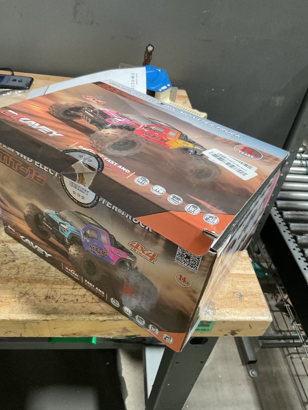 Photo 1 of 1/16 50MPH Brushless 4WD RC Truck,Upgradeable All-Terrain Remote Control Cars with 3S Battery,Waterproof Fast Off-Road RC Truggy for Adults,Suitable as Gift for Snow/Sand Adventures-Gradient Blue