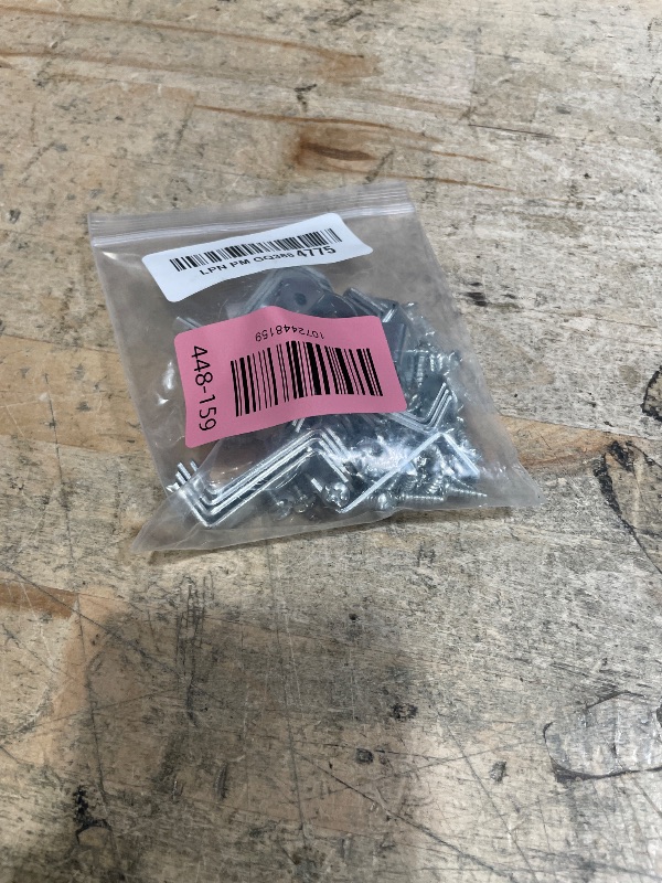 Photo 1 of 1.25" Canvas Offset Clips Extra Heavy Duty with Screws 20 Pack