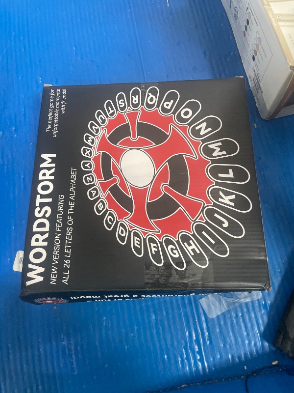 Photo 1 of **2 KEYS BROKEN**Aodomis WORDSTORM 26-Letter Fast-Paced Family Word Game | 144 Challenge Categories | Party Game for Adults, Teens & Kids