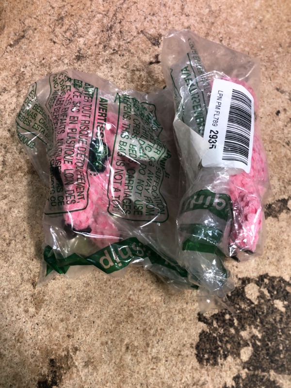 Photo 1 of *2 PACK* goDog Checkers Just for Me Flying Pig Squeaky Plush Dog Toy with Chew Guard Technology, Durable Fabric & Squeaker for Active Play, Pink, Mini