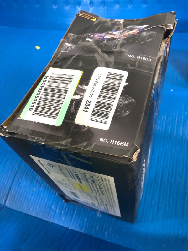 Photo 1 of **PARTS ONLY**HYPER GO H16DR 1:16 Scale Ready to Run Fast Remote Control Car, High Speed Jump RC Monster Truck, Off Road RC Cars, 4WD All Terrain RTR RC Truck with 2 LiPo Batteries for Boys and Adults